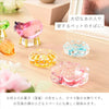 クリスタル お干菓子 重ね菊