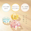 クリスタル お干菓子 睡蓮(ピンク)