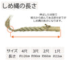 しめ縄 ごぼう〆 1尺