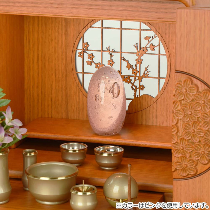 位牌 過去帳 水鞠 吹きガラス 総丈約10cm 特徴 3