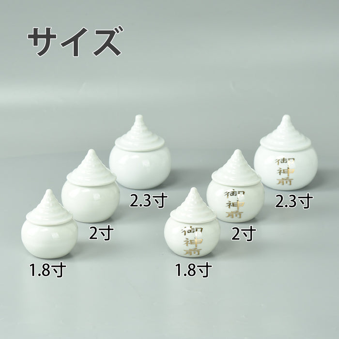 神具 水玉 無地1.8寸