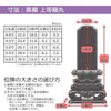 位牌 過去帳 上等猫丸 黒檀 特徴 5