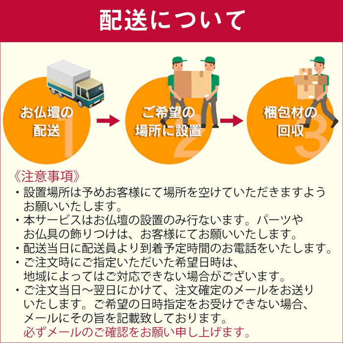 仏壇 RAPT (ラプト) ウォールナット H53cm 特徴 13