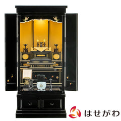 仏壇 四季 高さ129cm 本願寺派仏具セットA