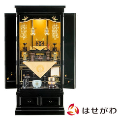 仏壇 四季 高さ129cm 本願寺派仏具セットC