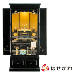 仏壇 四季 高さ129cm 大谷派仏具セットB