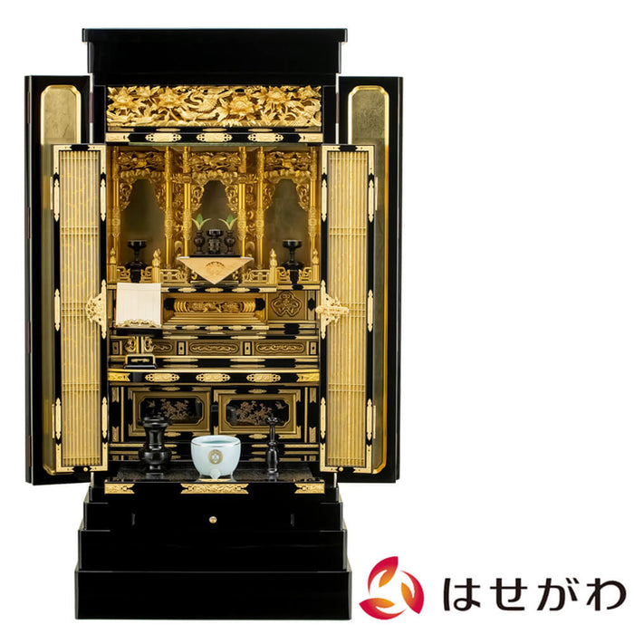 仏壇 富貴 (ふき) 西 H131cm 本願寺派仏具セットA 特徴 1