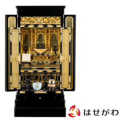 仏壇 富貴 (ふき) 西 高さ131cm 本願寺派仏具セットB