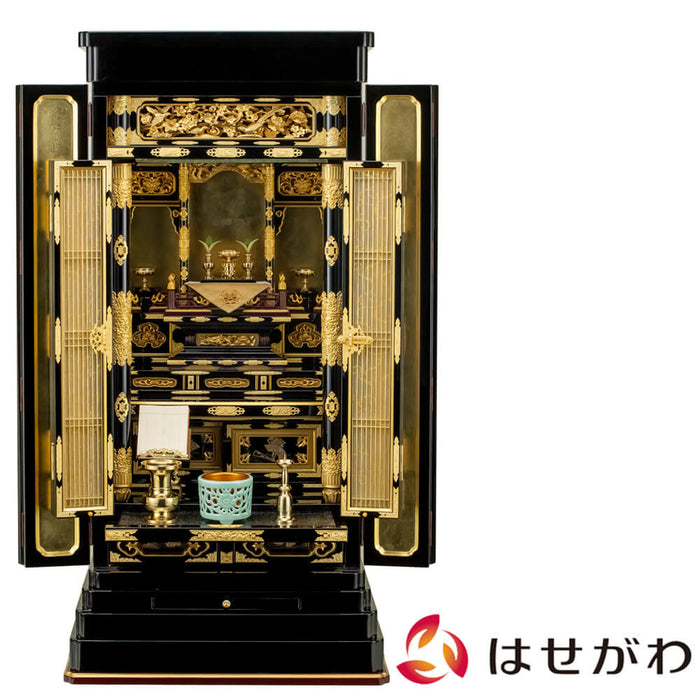 仏壇 伊織 (いおり) 東 H131cm 大谷派仏具セットA 特徴 1