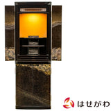 仏壇 京調 (きょうしらべ) デラックス 黒檀 H150cm 特徴 1