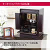 仏壇 峯 紫檀調 H55cm 仏具セットA 特徴 3