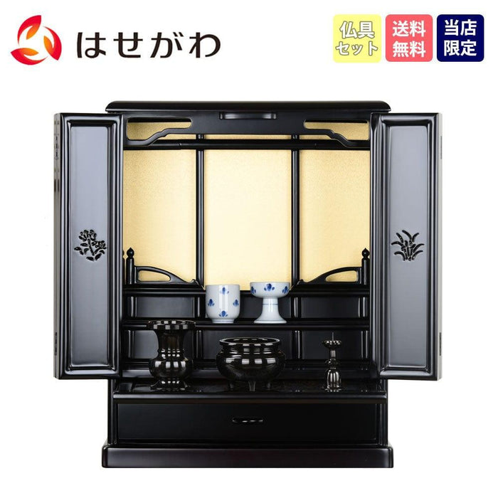 仏壇 ダルマ 上塗 H49cm 仏具セットA 特徴 1