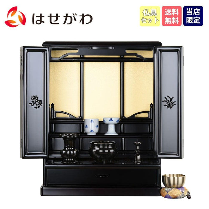 仏壇 ダルマ 上塗 H49cm 仏具セットB 特徴 1