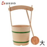 墓参り用品 手桶セット プラスチック 大(タガ 緑) 特徴 1