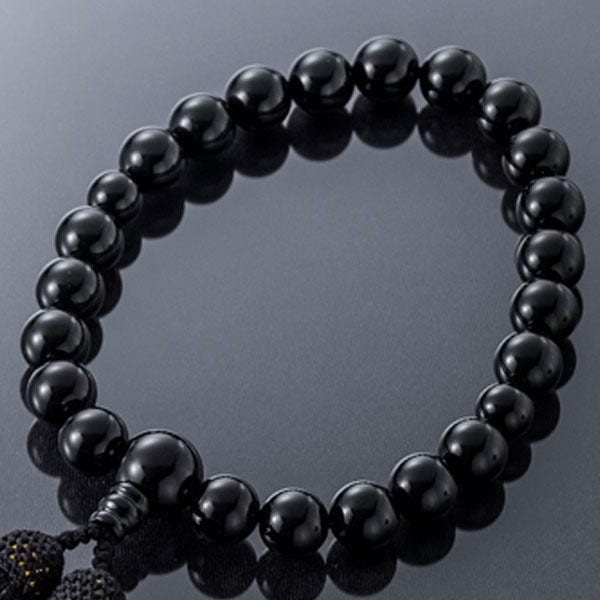 数珠 数珠 たまのお ブラックオニキス12mm 黒 特徴 7