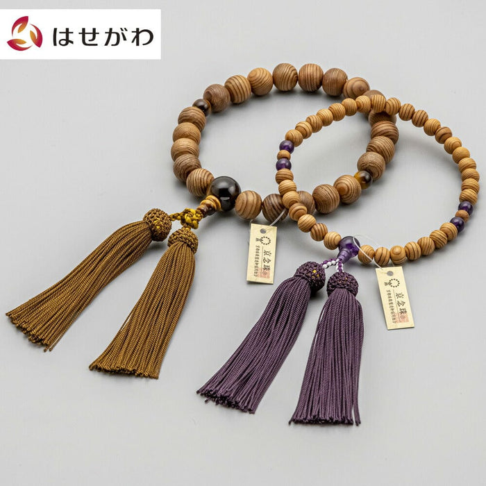 数珠 数珠 ペアセット 日本の木 屋久杉 特徴 1