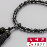 数珠 数珠 ブラックトルマリンインクォーツ 正弥勒房 特徴 1