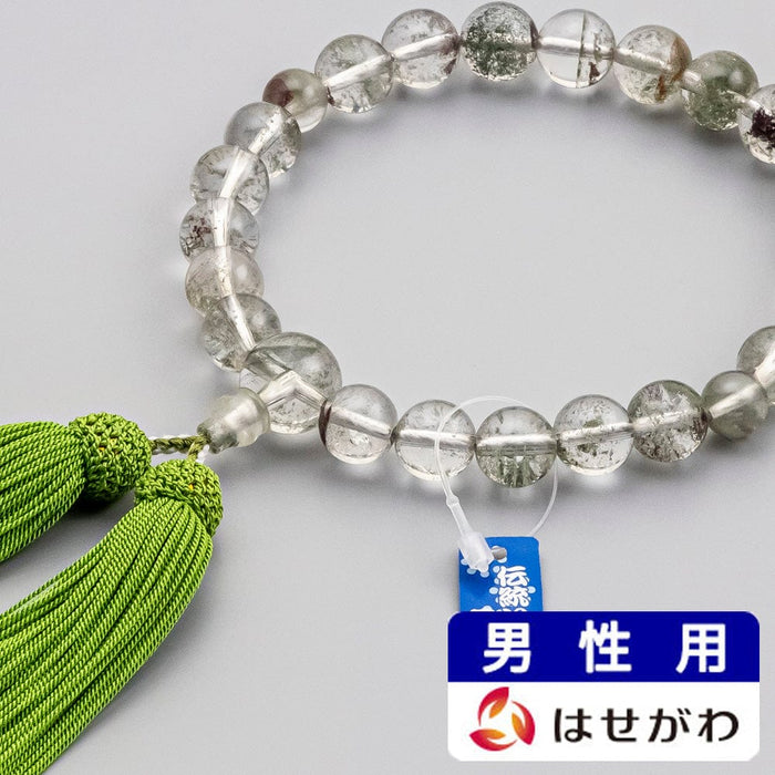 数珠 数珠 ガーデンクォーツ 共仕立 正絹松房 特徴 1