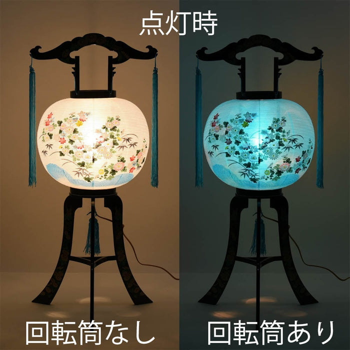 盆提灯 回転 11号 秋野 2個セット 特徴 5
