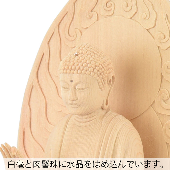 仏像 本尊 阿弥陀如来 木曽檜 柾目 藤曲隆哉作 特徴 3