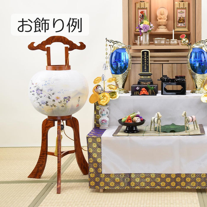 盆提灯 行灯 11号 栃 特徴 5