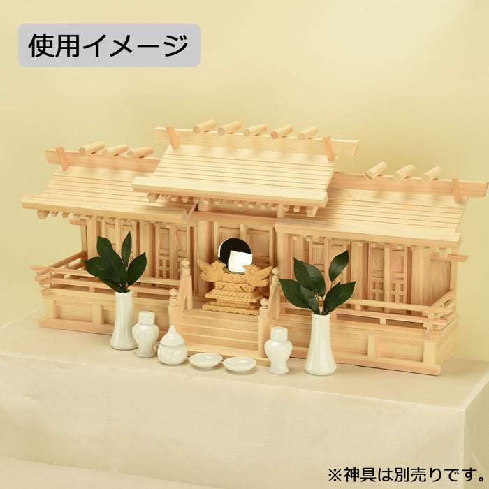 神棚・神具 神殿 屋根違い五社 唐戸 特徴 4