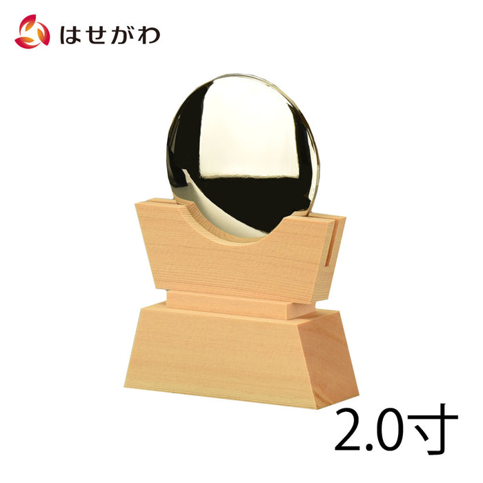 神棚 神具 御神鏡 新式 2.0寸 特徴 1