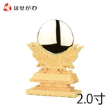 神棚 神具 御神鏡 上彫 2.0寸 特徴 1