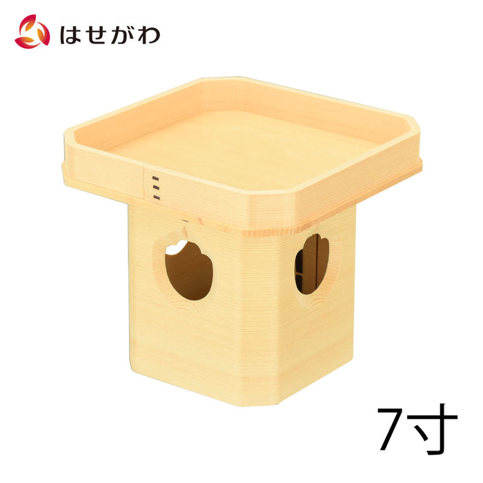 神棚 神具 三宝 木曽ひのき 7.0寸 特徴 1