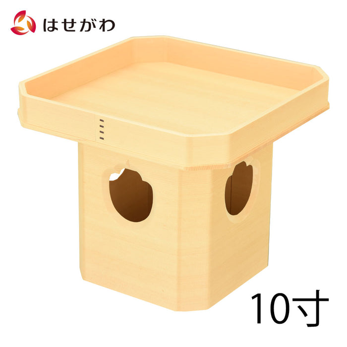 神棚 神具 三宝 木曽ひのき 10.0寸 特徴 1