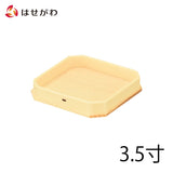 神棚 神具 折敷 外材柾目 3.5寸 特徴 1