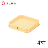 神棚 神具 折敷 外材柾目 4.0寸 特徴 1