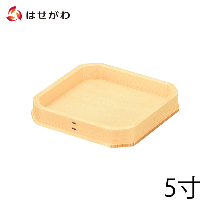 神棚 神具 折敷 外材柾目 5.0寸 特徴 1
