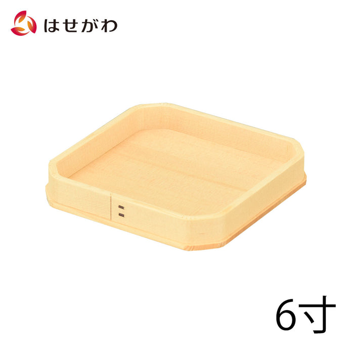 神棚 神具 折敷 外材柾目 6.0寸 特徴 1