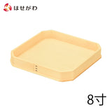 神棚 神具 折敷 外材柾目 8.0寸 特徴 1