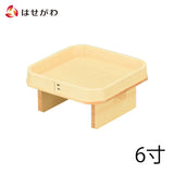 神棚 神具 三宝 外材柾目 足打 6.0寸 特徴 1