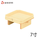 神棚 神具 三宝 外材柾目 足打 7.0寸 特徴 1