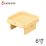 神棚 神具 三宝 木曽ひのき 足打 6.0寸 特徴 1