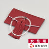 数珠・念珠 【WEB限定】数珠 水晶 ガーネット仕立 正絹頭付房 念珠袋付 特徴 1