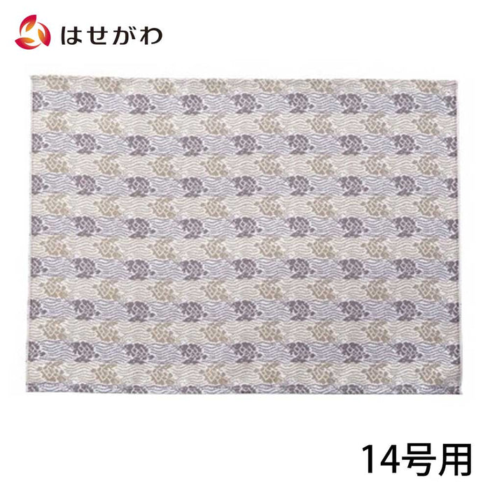 仏具 新名物裂 敷物 大 銀ネズ 荒磯紋 特徴 1