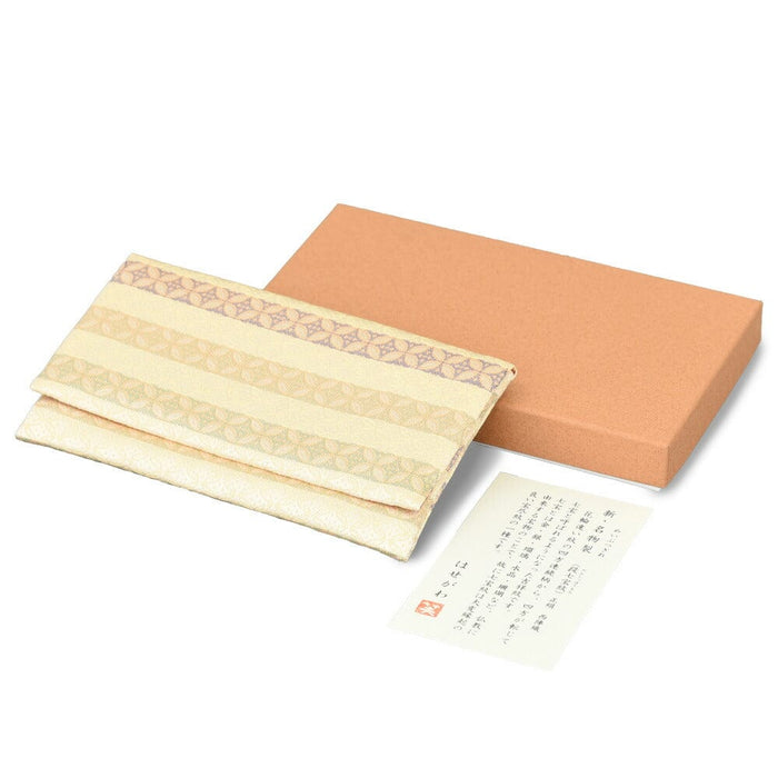 数珠・念珠 数珠袋 新名物裂 蓋付念珠入れ 段七宝紋 特徴 2