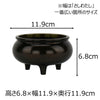 仏具 香炉 京丸 無地 4.0寸 特徴 2