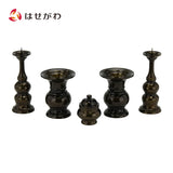 仏具 五具足 京丸 無地3.5 特徴 1
