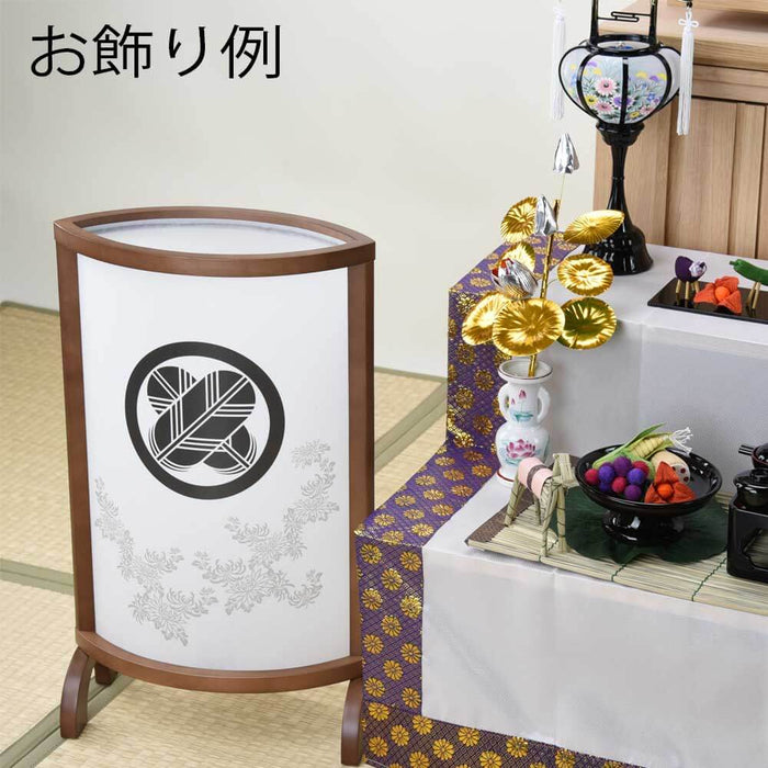 盆提灯 新型 優美3号 家紋入 特徴 7