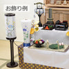 盆提灯 新型 デミス ミニ あさがお 特徴 5