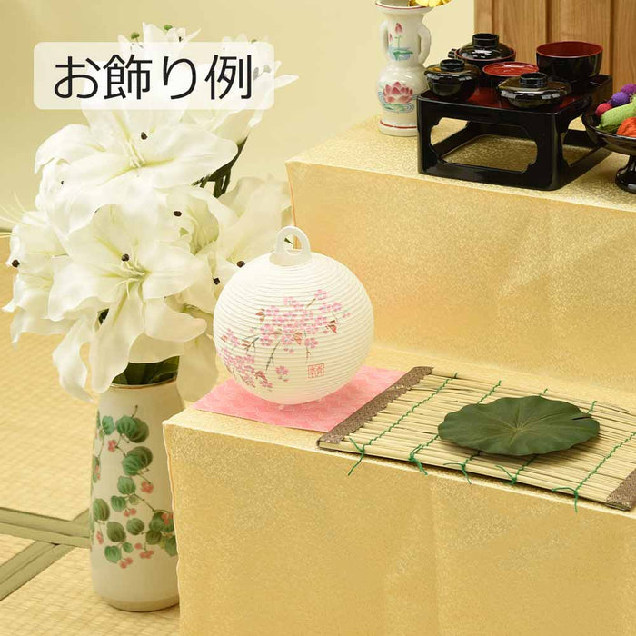 盆提灯 新型 レター提灯 桜 特徴 5