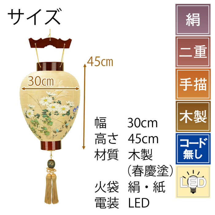 盆提灯 御所 二重 春慶 伝統工芸品 特徴 2