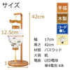 盆提灯 新型 ミニ御所スタンド 芙蓉 特徴 2