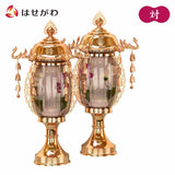 盆提灯 霊前灯 菊華灯 ブロンズ 12号 対 特徴 1
