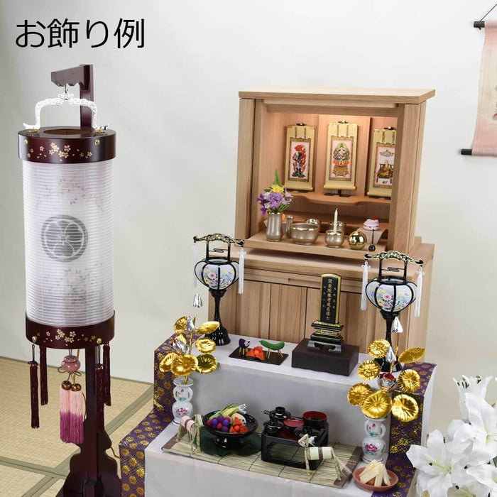 盆提灯 新型 光明灯 京桜 8寸 桜 特徴 6